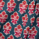 Winter Imari Block Print Dress