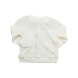 Hand Embroidered Cardigan in White