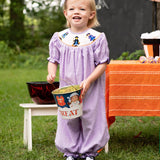 Witches Smocked Halloween Romper
