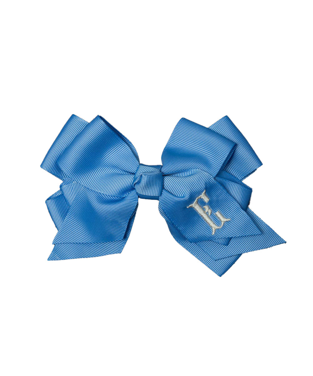 Monogrammed Hair Bow