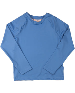 Rash Guard Long Sleeve in Ocean Blue