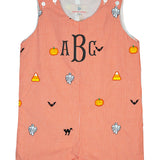 Halloween Embroidery Shortall- FINAL SALE