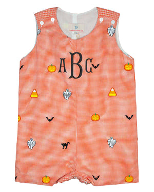 Halloween Embroidery Shortall