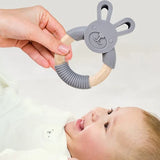 Bamboo & Silicone Teether