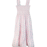 Pink Floral Frames Ladies Dress