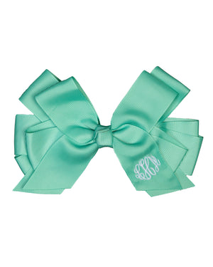 Monogrammed Hair Bow