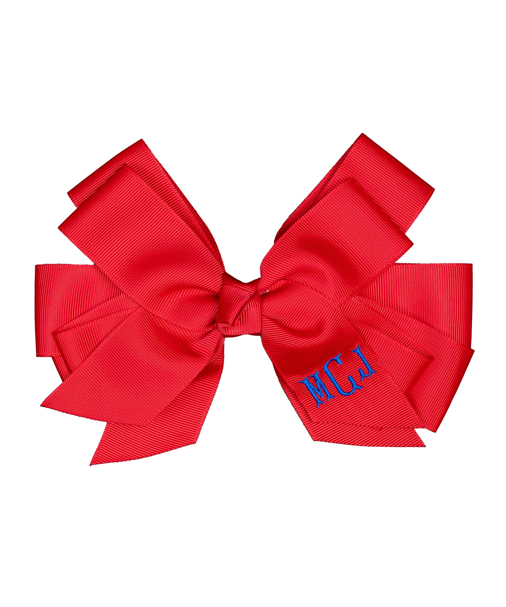 Monogrammed Hair Bow