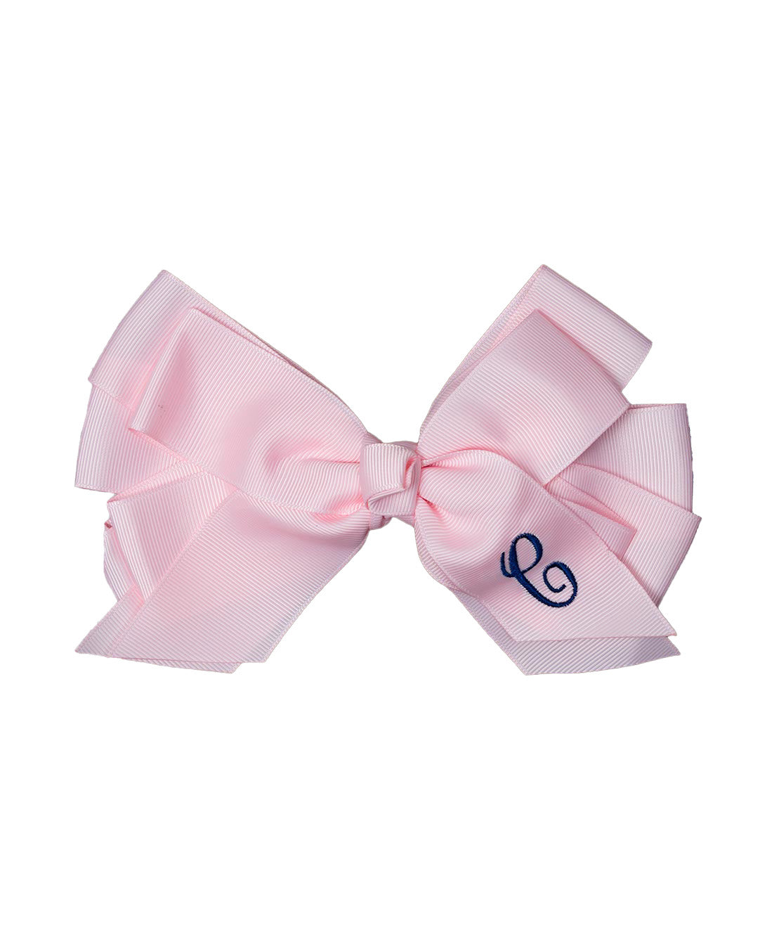 Monogrammed Hair Bow