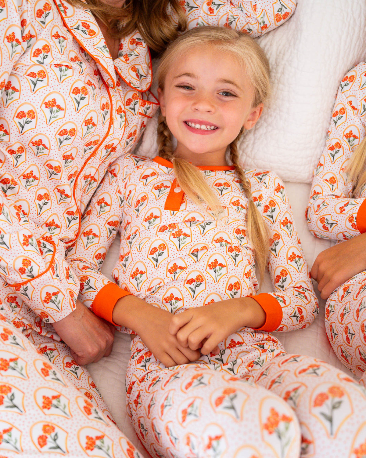 Marigold Floral Pajama Set