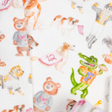 Mascot Mayhem Knit Pajama Set- FINAL SALE