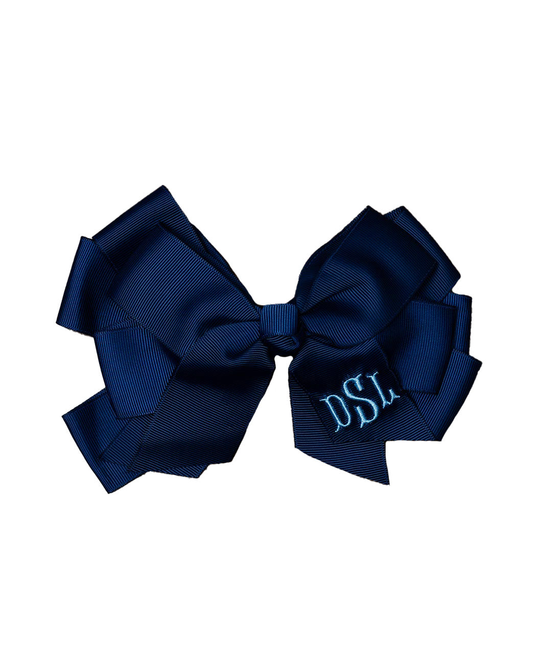 Monogrammed Hair Bow