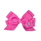 Monogrammed Hair Bow