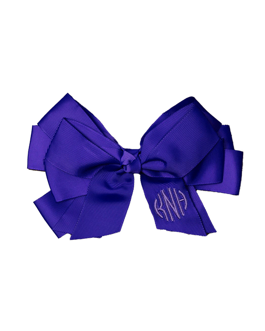 Monogrammed Hair Bow