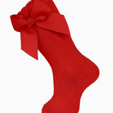 Knee Socks with Grosgrain Bow