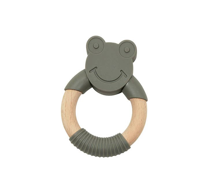 Bamboo & Silicone Teether