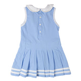 Light Blue Knit Tennis Dress