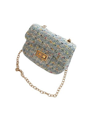 Tweed Crossbody Purse