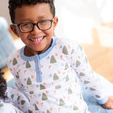 Woodland Creatures Pima Cotton Pajama Set-FINAL SALE