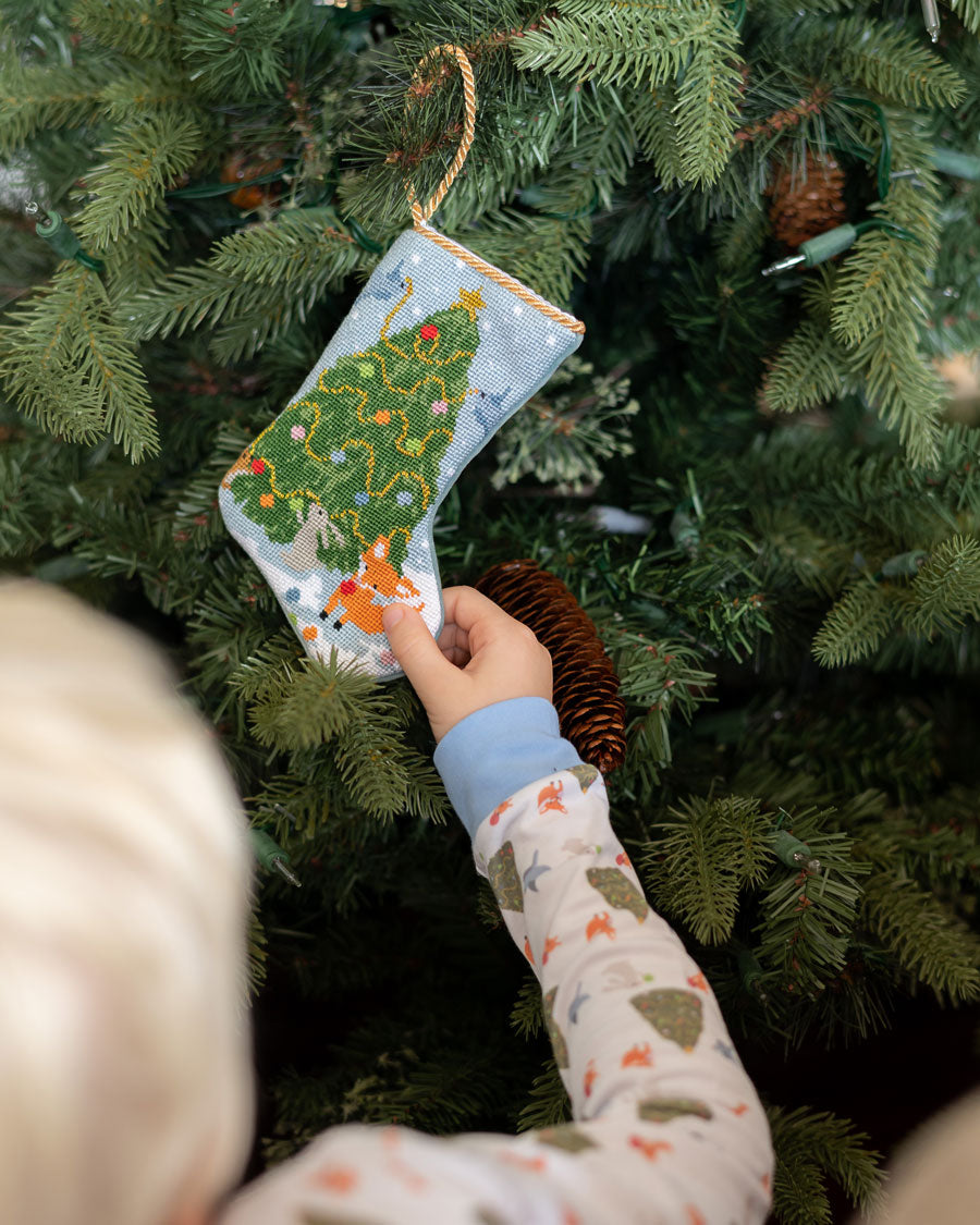 Woodland Creatures Bauble Stocking