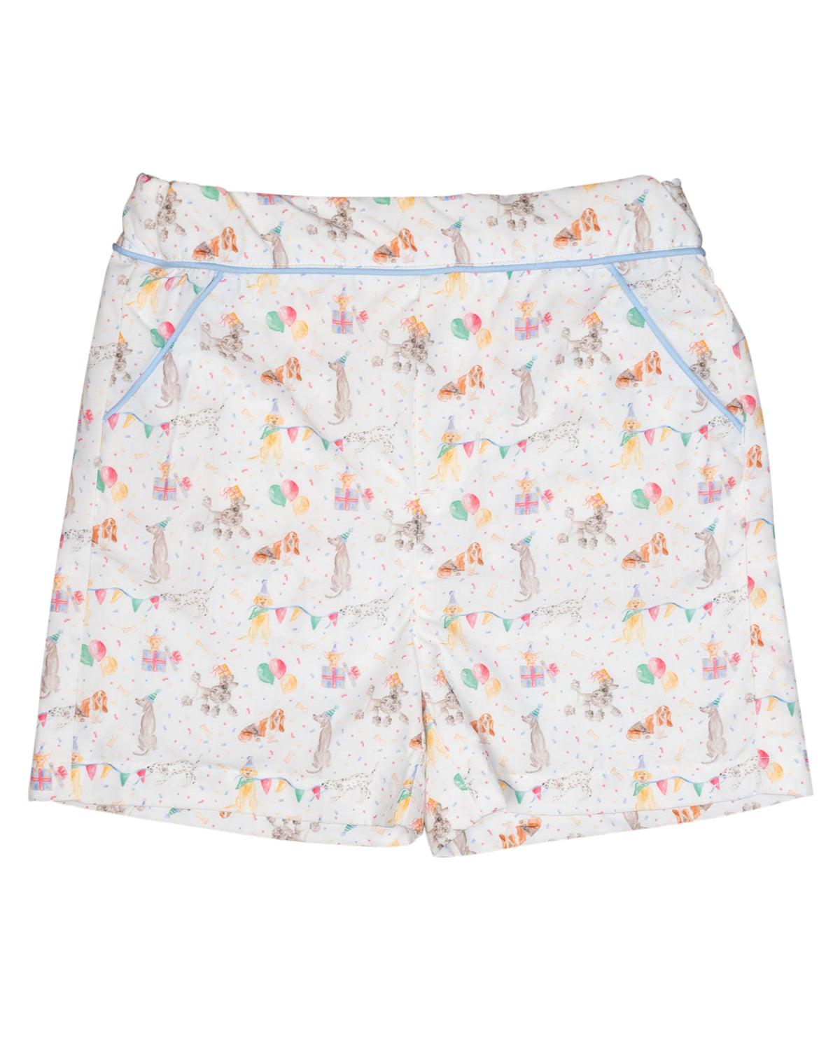 Bow Wow Birthday Shorts- FINAL SALE