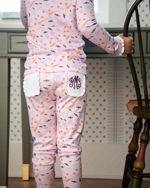 Hocus Pocus Halloween Pajama Set in Lavender