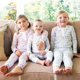 Hocus Pocus Halloween Pajama Set in Blue- FINAL SALE