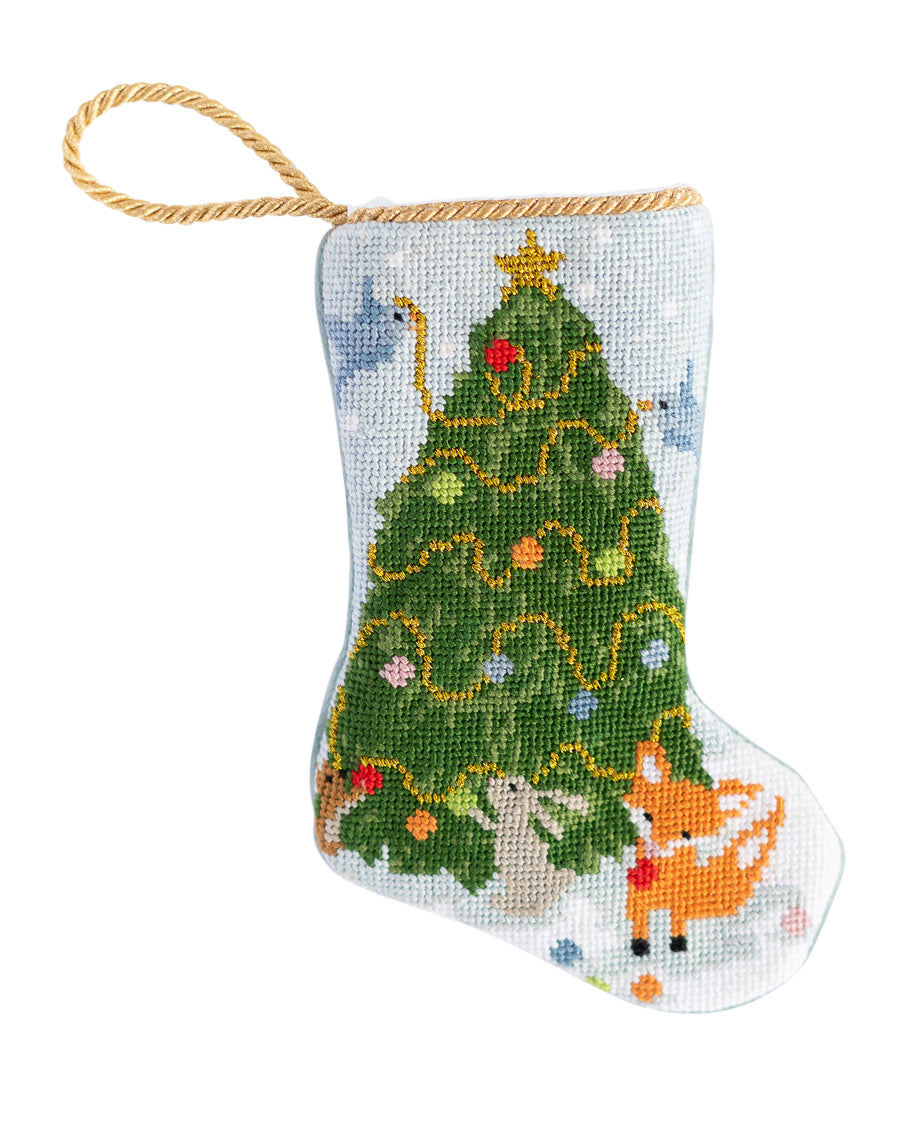 Woodland Creatures Bauble Stocking