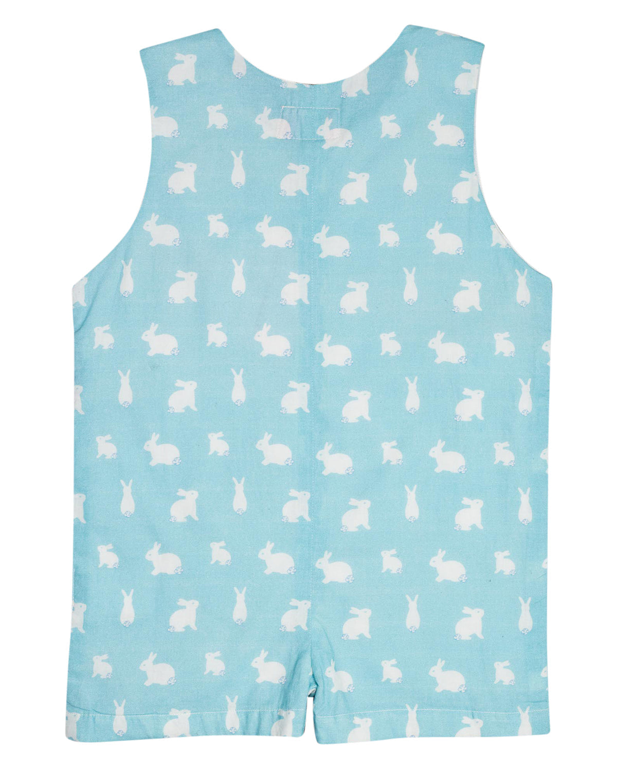 Hoppy Bunny Blue Shortall-FINAL SALE