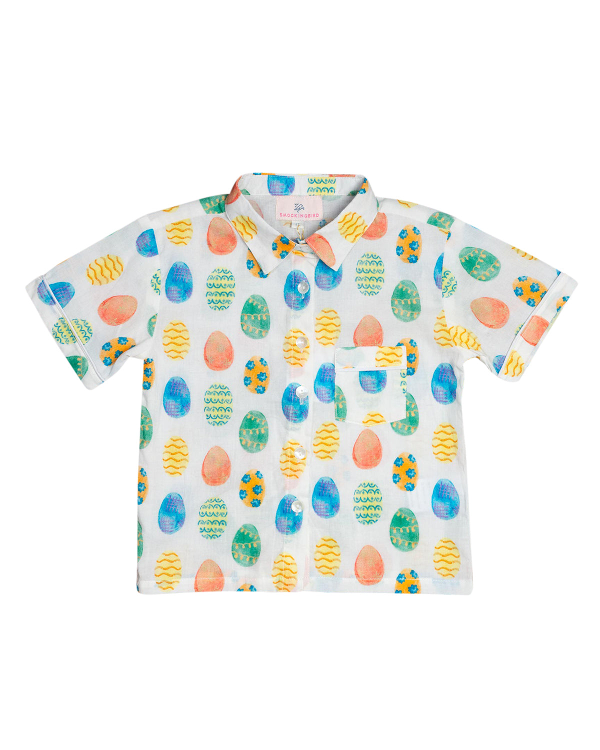 Easter Egg Button Down Shirt- FINAL SALE