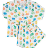 Easter Egg Pajamas in Sherbert-FINAL SALE