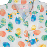 Easter Egg Pajamas in Sherbert-FINAL SALE