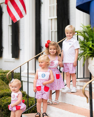 Stars and Stripes Shortall- FINAL SALE