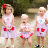 Stars and Stripes Shortall- FINAL SALE