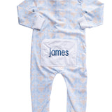 Happy Hanukkah Zip Up Pajamas- FINAL SALE
