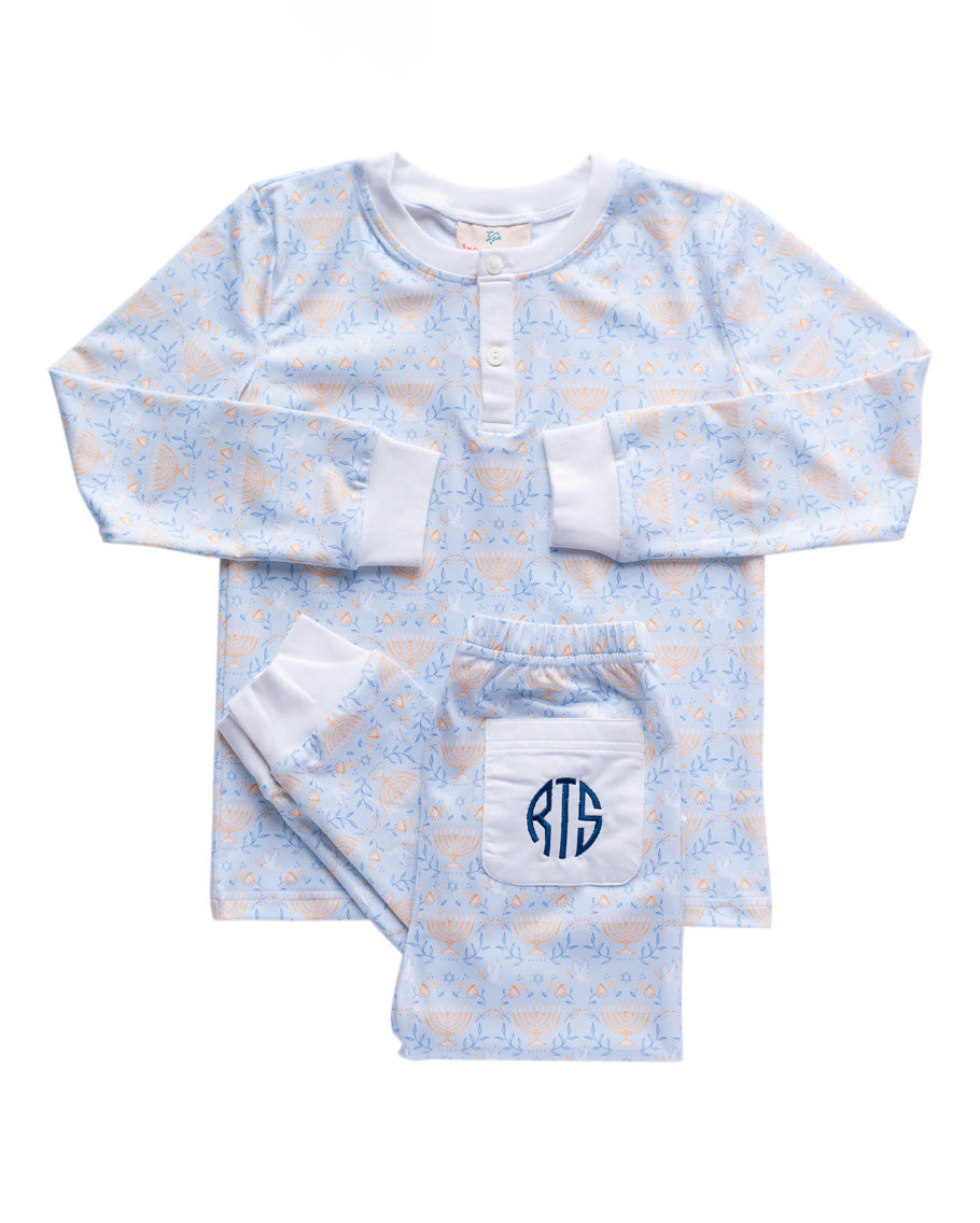 Happy Hanukkah Pajama Set- FINAL SALE