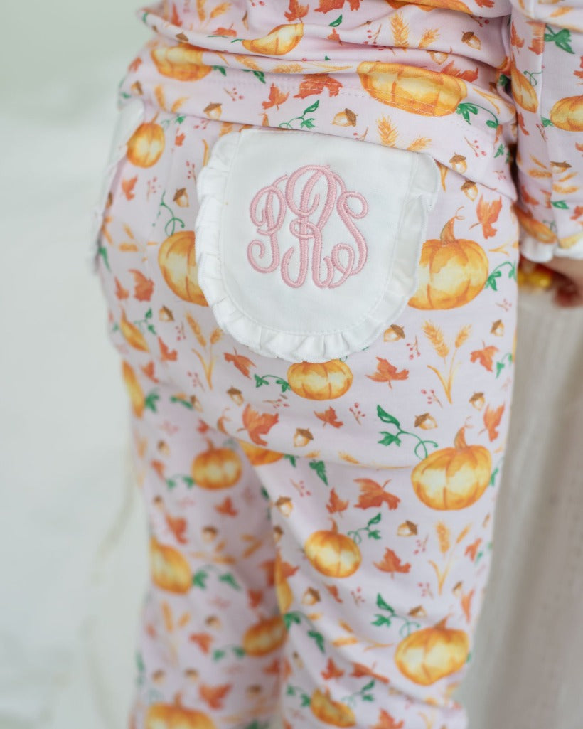 Pumpkin Patch Pink Pima Cotton Pajama Set-FINAL SALE