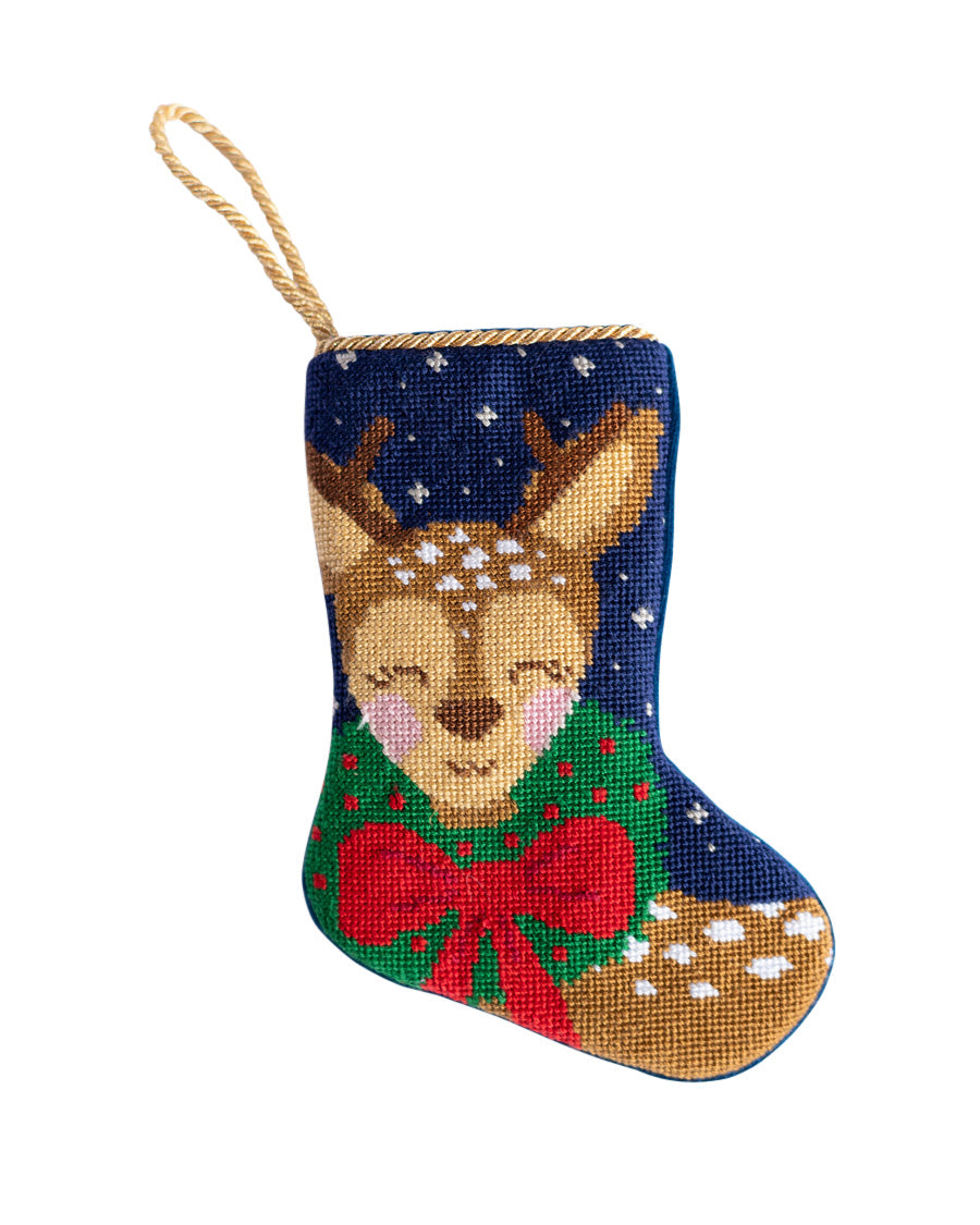 Dasher, The Fun Reindeer Bauble Stocking