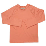 Rash Guard Long Sleeve in Orange Delight- FINAL SALE