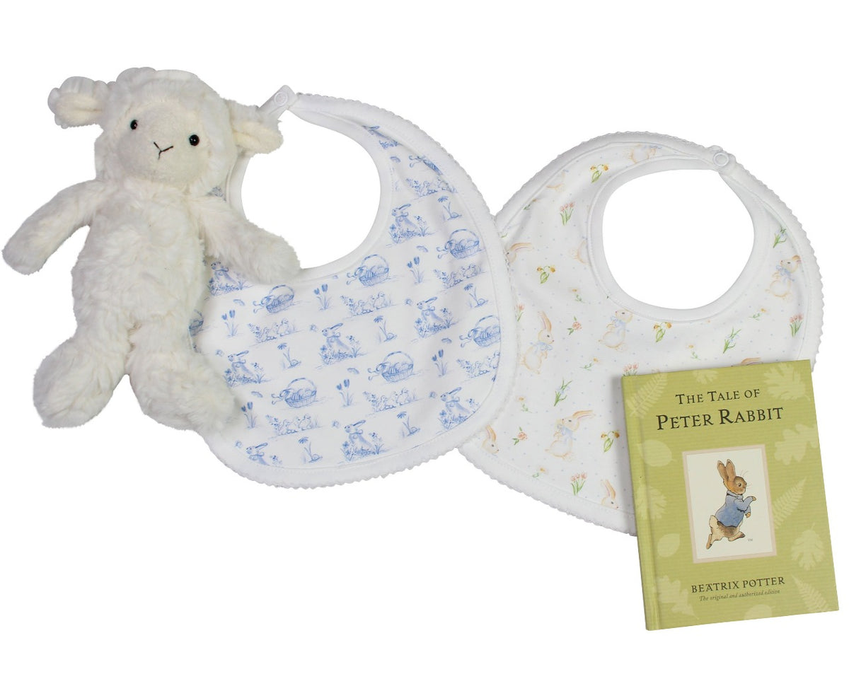 Fluffy Bunny Pima Cotton Bib