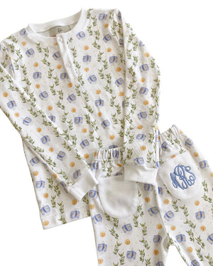 Dreaming of Dreidels Hanukkah Pima Cotton Pajama Set- FINAL SALE