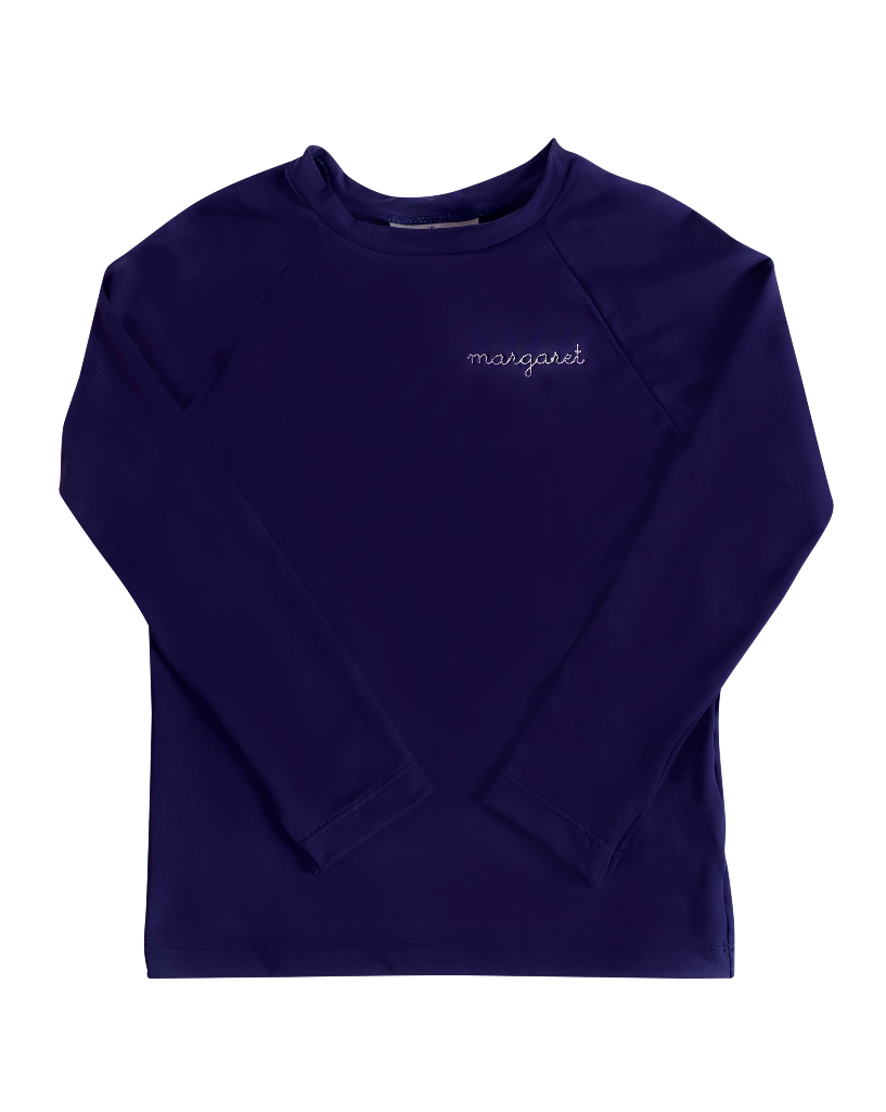 Rash Guard Long Sleeve in Navy