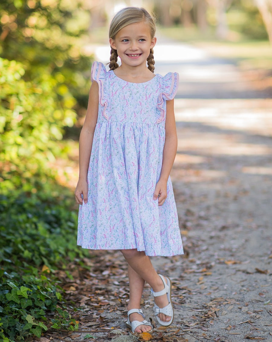 Butterfly Garden Bell Dress- Final Sale