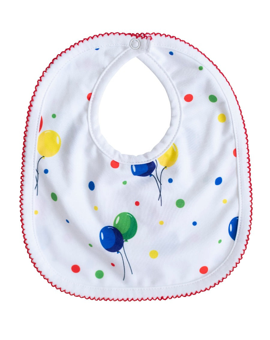 Birthday Balloons Bib