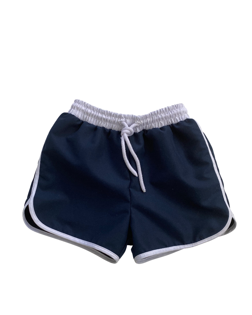 Indigo Blue Swim Trunks- FINAL SALE