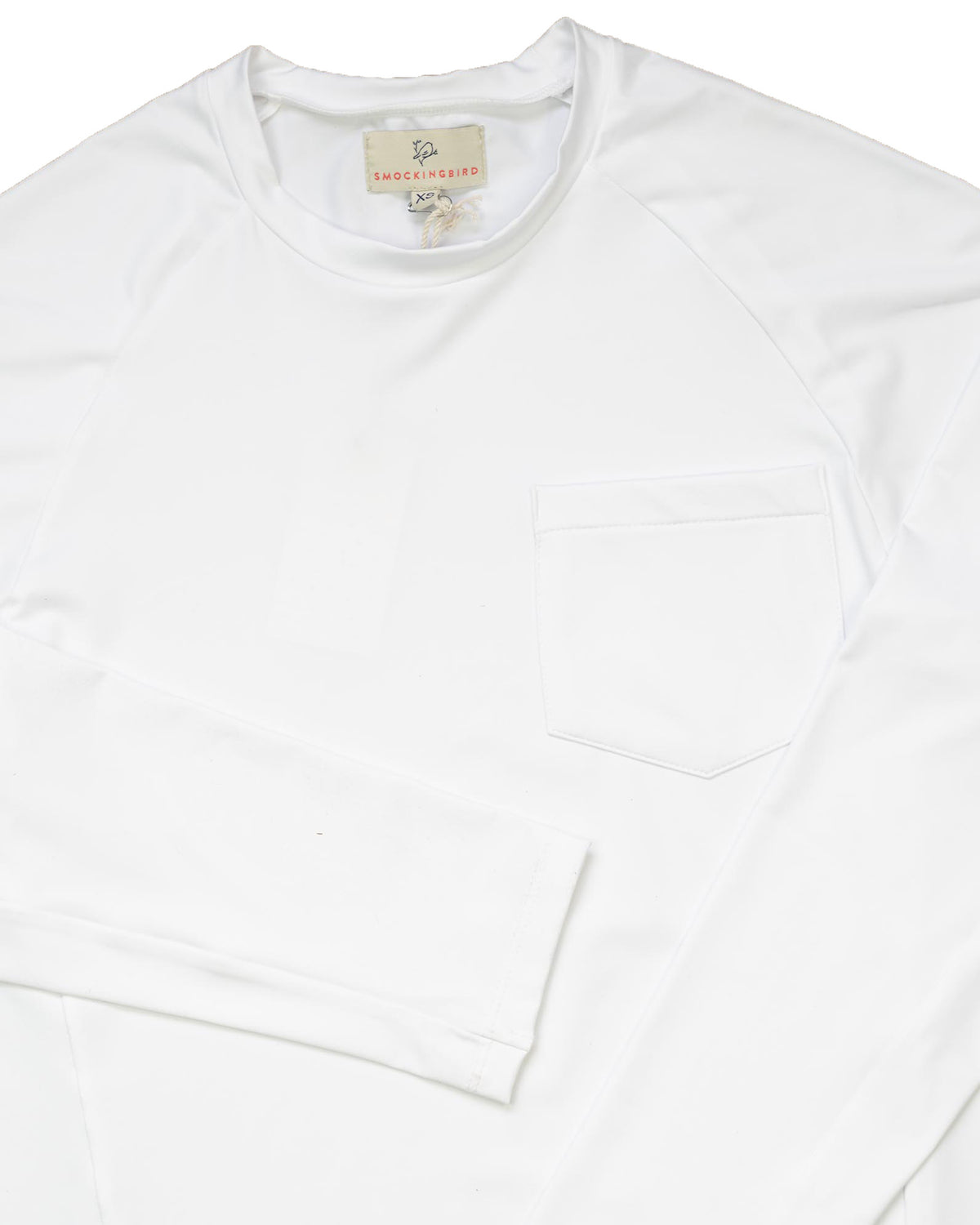 Rash Guard Long Sleeve for Men in White