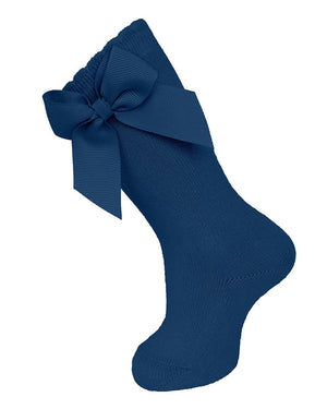 Knee Socks with Grosgrain Bow