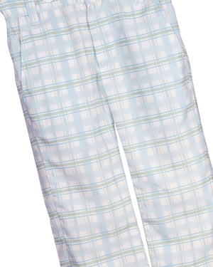 Pastel Plaid Pants Set-FINAL SALE