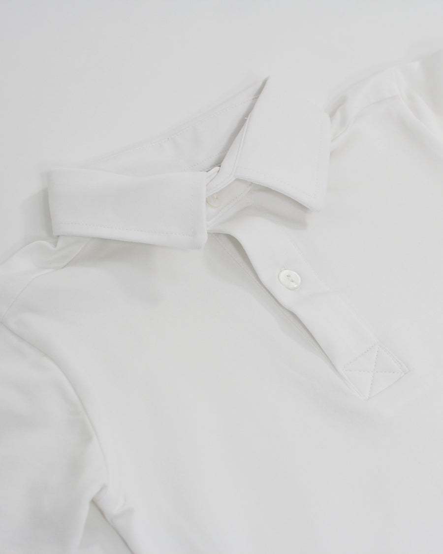 Plain White Polo Shirt