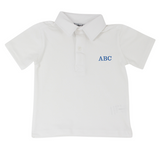Plain White Polo Shirt