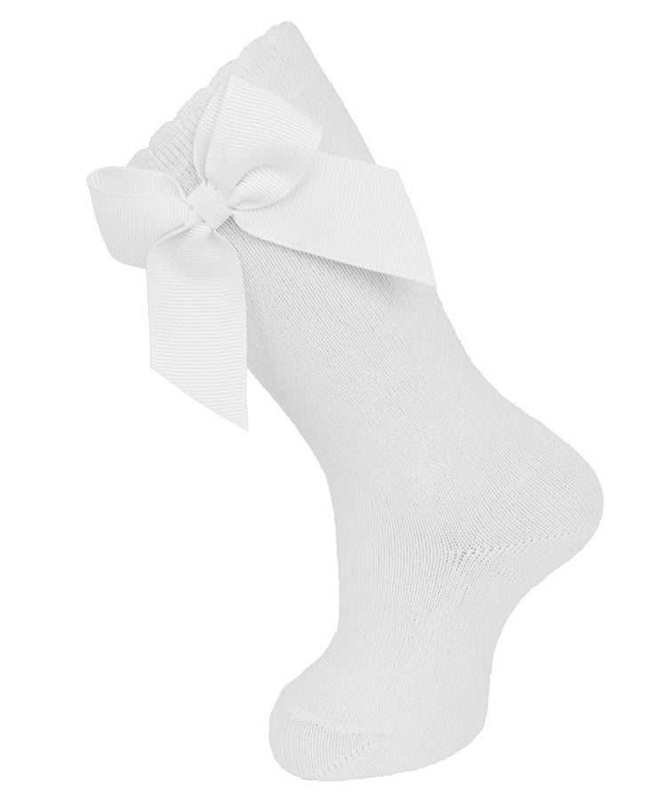 Knee Socks with Grosgrain Bow